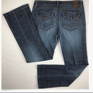 Fragile Blue Jeans Flap Pocket